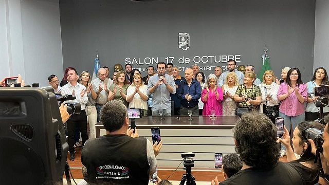 Lanzaron desde el PJ Chaco la campaña de Cristina Presidenta, Capitanich conducción