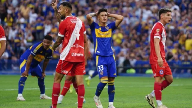 Boca empató con Argentinos en el cierre de la primera fecha del Torneo Apertura