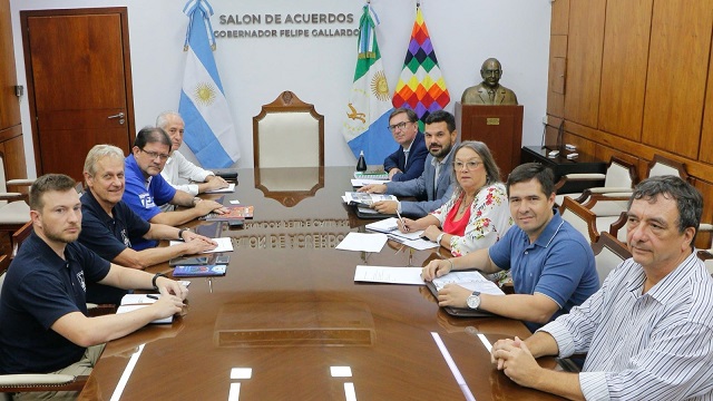 El Gobierno Provincial recibió a Empresarios Brasileños 