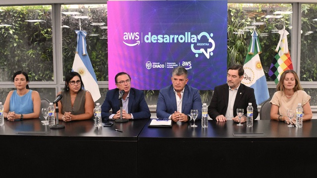 Chaco Present&oacute; AWS Entrena y AWS desarrolla para impulsar el talento digital y las startups locales 