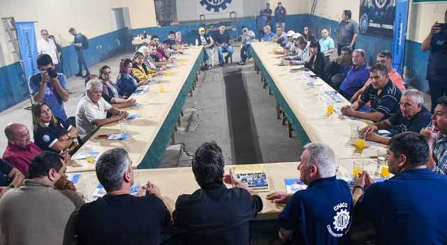 Las 62 Organizaciones Gremiales del Chaco ratificaron su apoyo a Diego Arévalo