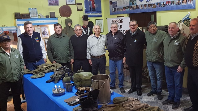 Importante aporte hist&oacute;rico para el Museo de Veteranos de Guerra de Villa &Aacute;ngela 