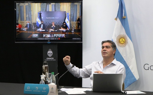 Análisis de medidas en pandemia: Capitanich y Gobernadores del Norte Grande participaron de videoconferencia con el Presidente Alberto Fernández
