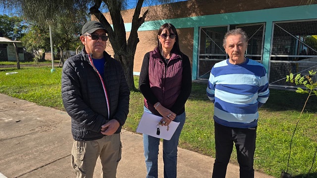 Municipio acompa&ntilde;a a la EES N&deg;114 con obras y aportes para fortalecer su espacio educativo