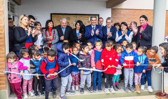 Nuevo Jardín de Infantes e inauguración del portal de acceso en el aniversario de San Bernardo