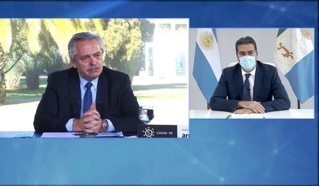 Capitanich en videoconferencia con Alberto Fernandez: "Todos los días trabajamos en inyectar mas recursos para que nuestro pueblo se sienta protegido"