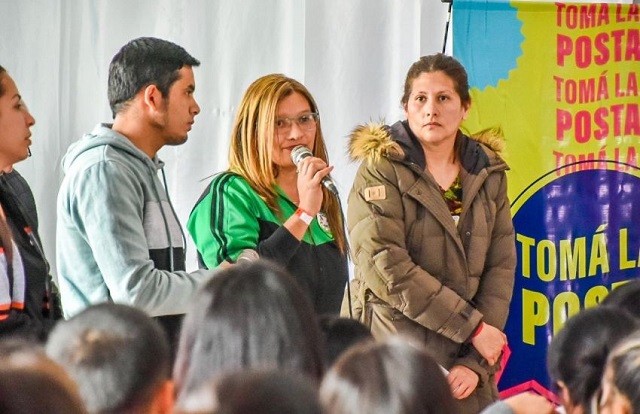 Amplia participación de jóvenes en el programa "Toma La Posta" en Taco Pozo