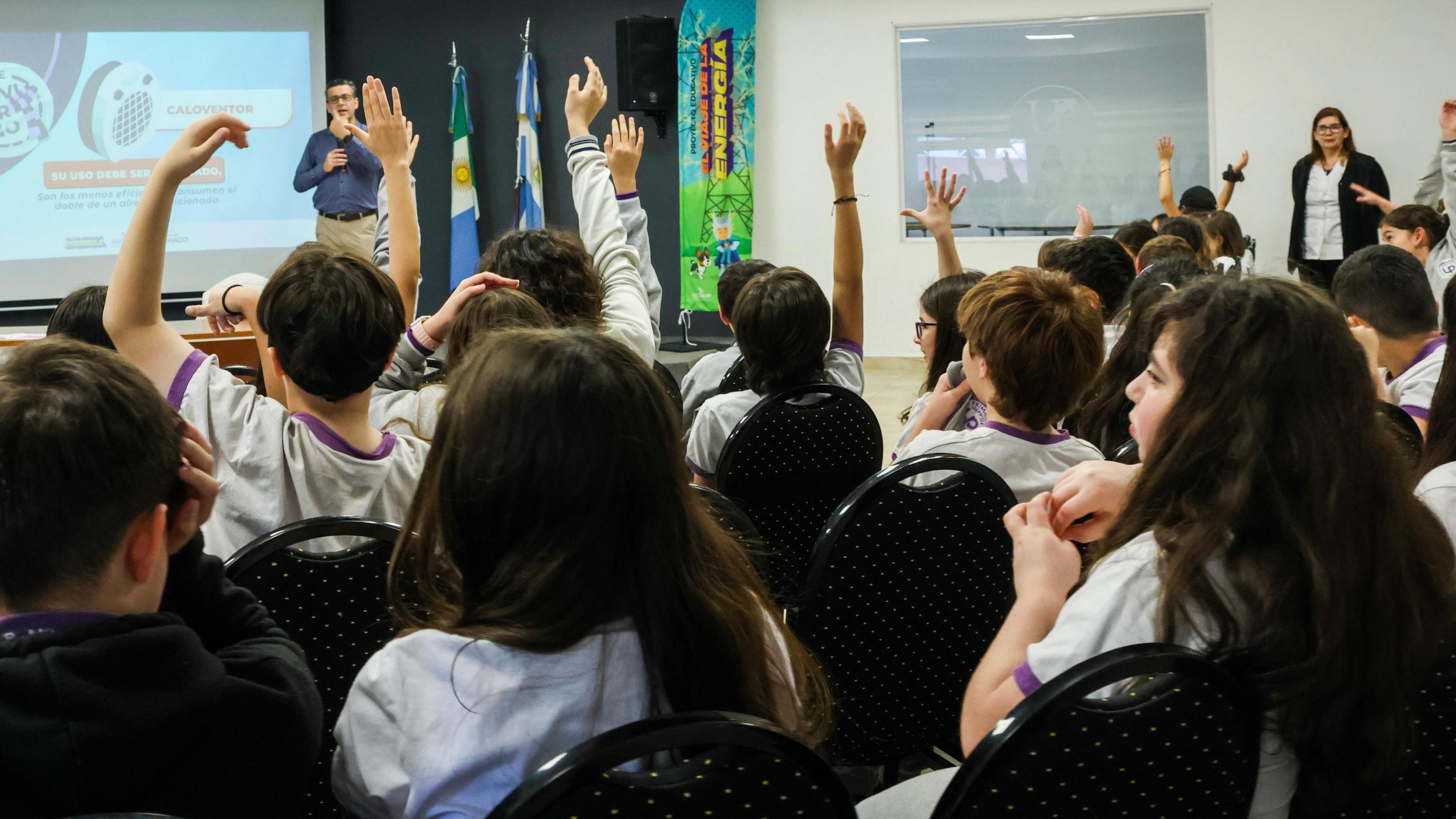 "El Viaje de la Energía”, la propuesta educativa de Secheep llegó a la Universidad Popular  