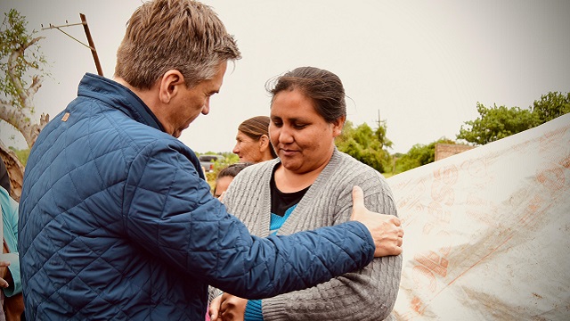 Du Graty: El Gobernador Zdero estuvo junto a las familias afectadas tras el temporal 