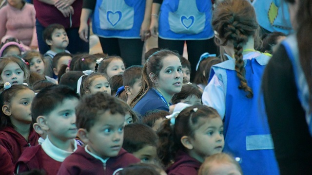 Villa &Aacute;ngela celebr&oacute; el D&iacute;a de los Jardines de Infantes con una gran jornada recreativa en el CEF N&deg; 7 
