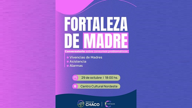 Hoy: Conversatorio “Fortaleza de Madre, acompañando la esperanza y la resiliencia”