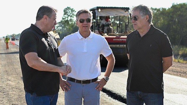 Avanza la pavimentaci&oacute;n de la Ruta Provincial N&deg;13 entre Cote Lai y Charadai  