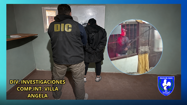 Villa &Aacute;ngela: Detuvieron al presunto autor de un hurto tras tareas investigativas 