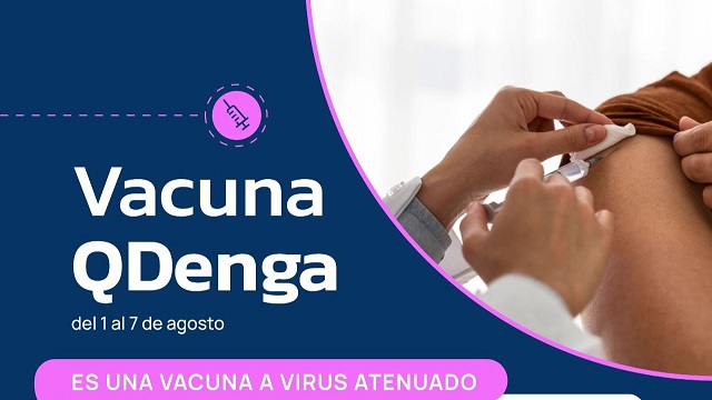 Comienza la vacunación conta el dengue en la provincia