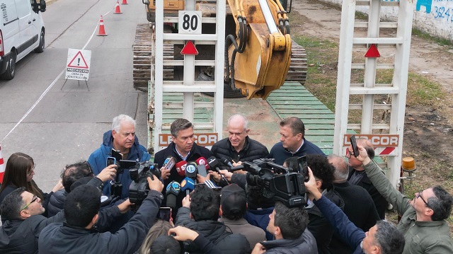 Resistencia: El gobernador Zdero logro la obra de la Av. 9 de Julio 