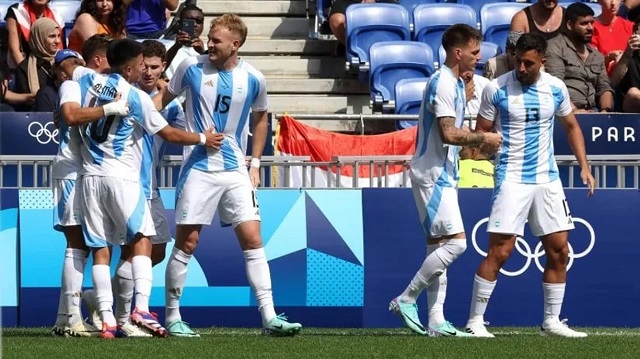 La Selección argentina Sub23 le ganó a Ucrania y enfrentará a Francia en cuartos de final