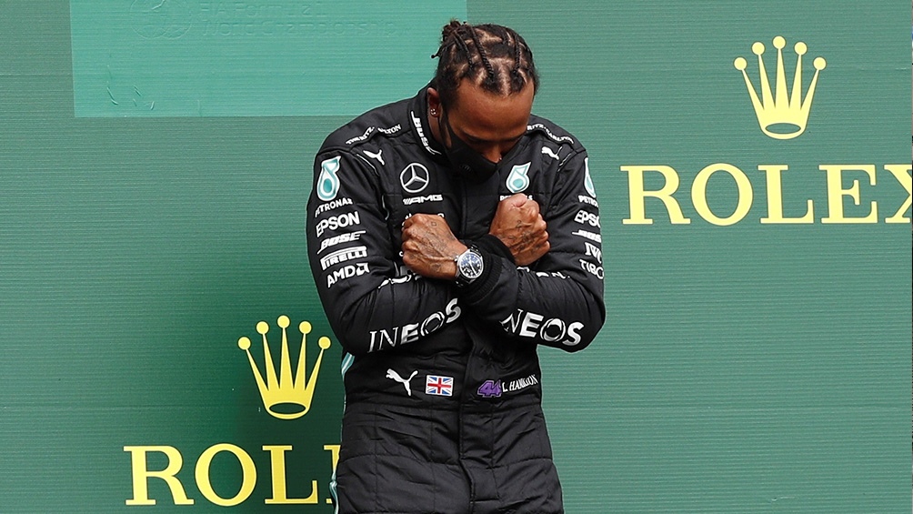Hamilton se corona en un GP de Bélgica con dominio nítido de Mercedes