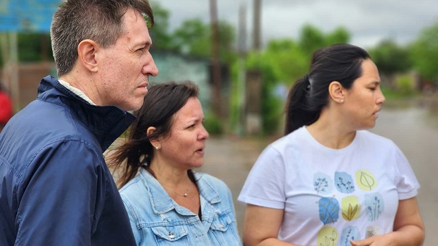 El programa ÑACHEC activó asistencia inmediata en Tres Isletas tras las intensas lluvias