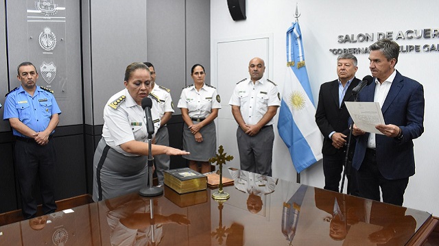 Zdero puso en funciones a las nuevas autoridades del Servicio Penitenciario Provincial