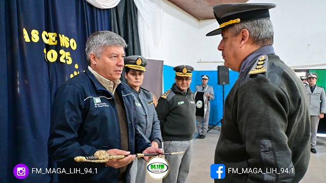 El Gobierno Provincial acompañó el Acto de Ascenso del personal Penitenciario 